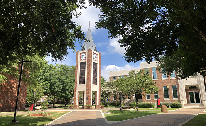 UIW clocktower- Great Colleges article