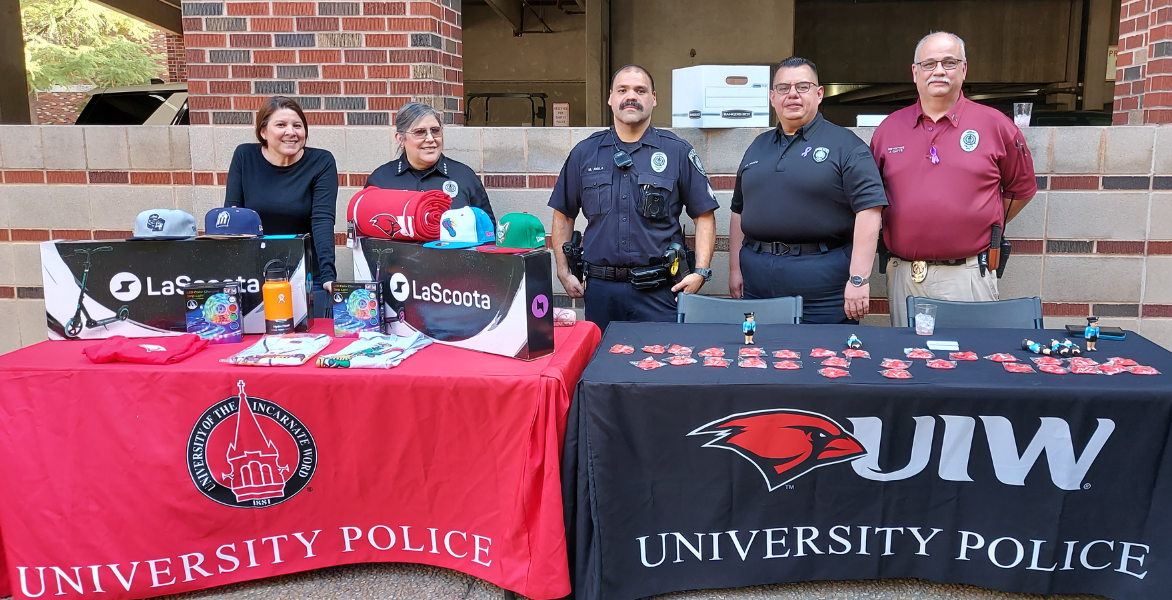 UIW PD at National Night Out