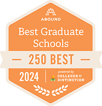 Abound Badge Best Graduate School - 250 Best 2024 