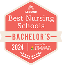 Abound 2024 Badge - Best Nursing Schools - Texas