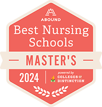 Abound 2024 Badge for Best Nursing Schools - Master's