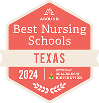 Abound 2024 Badge - Best Nursing Schools - Bachelor's