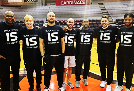 UIW Women's Basketball Black Out for Black History Game