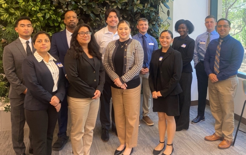 UIW MHA Students group photo at symposium