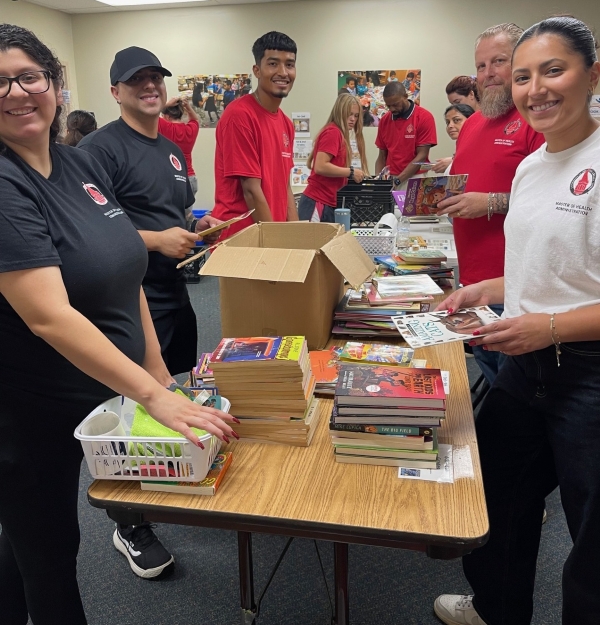 Volunteering at Book Buddies
