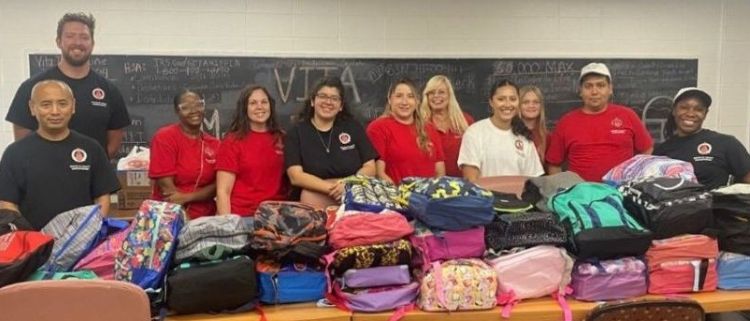 MHA Students and Faculty Support the Neighborhood Place with Volunteer Work