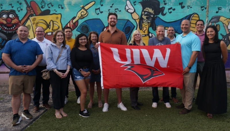 MHA students, faculty, and alumni social event