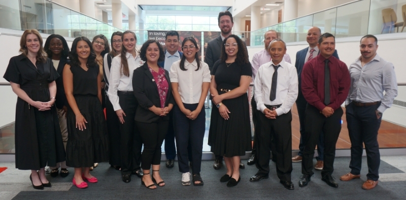 MHA students and alumni group photo