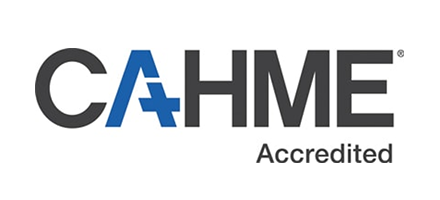 CAHME Accredited logo
