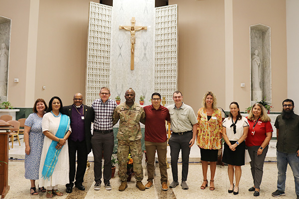 Group at Mass