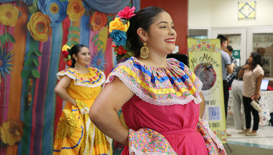 Folklorico dancer