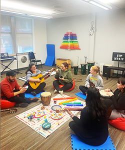 Music therapy class