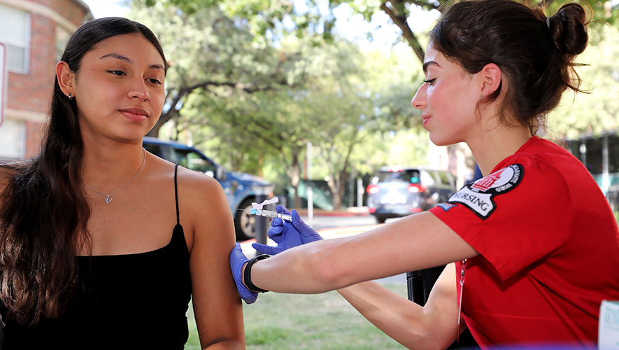 Flu vaccine clinic