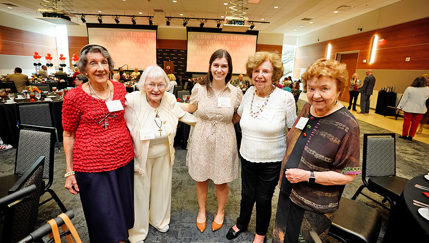 Honorees with CCVI Sisters