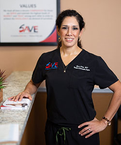 Dr. Lyssa Ochoa (Credits to SAVE Clinic website)