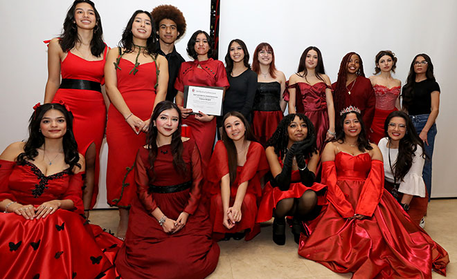 Red Dress participants